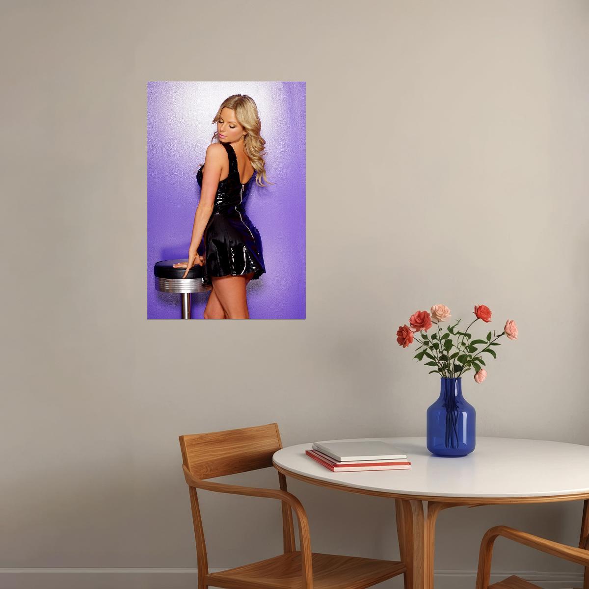 Sexy Female Model Tailor James Hot Girl Poster Wall Art Print Home Wall Decor