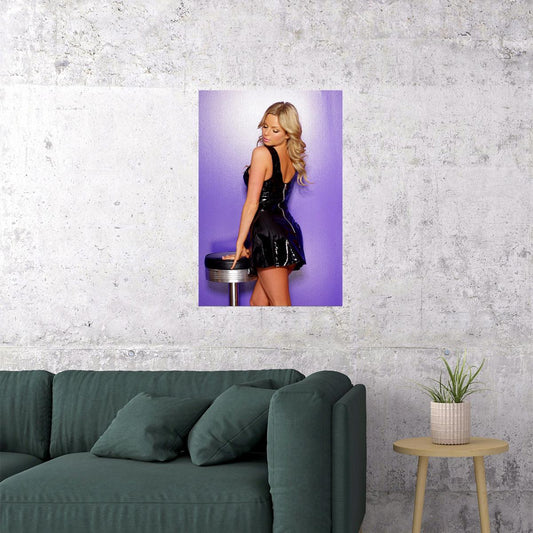 Sexy Female Model Tailor James Hot Girl Poster Wall Art Print Home Wall Decor