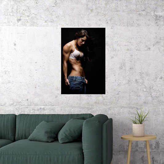 Sexy Female Model Perfection Hot Poster Wall Art Print Home Wall Decor