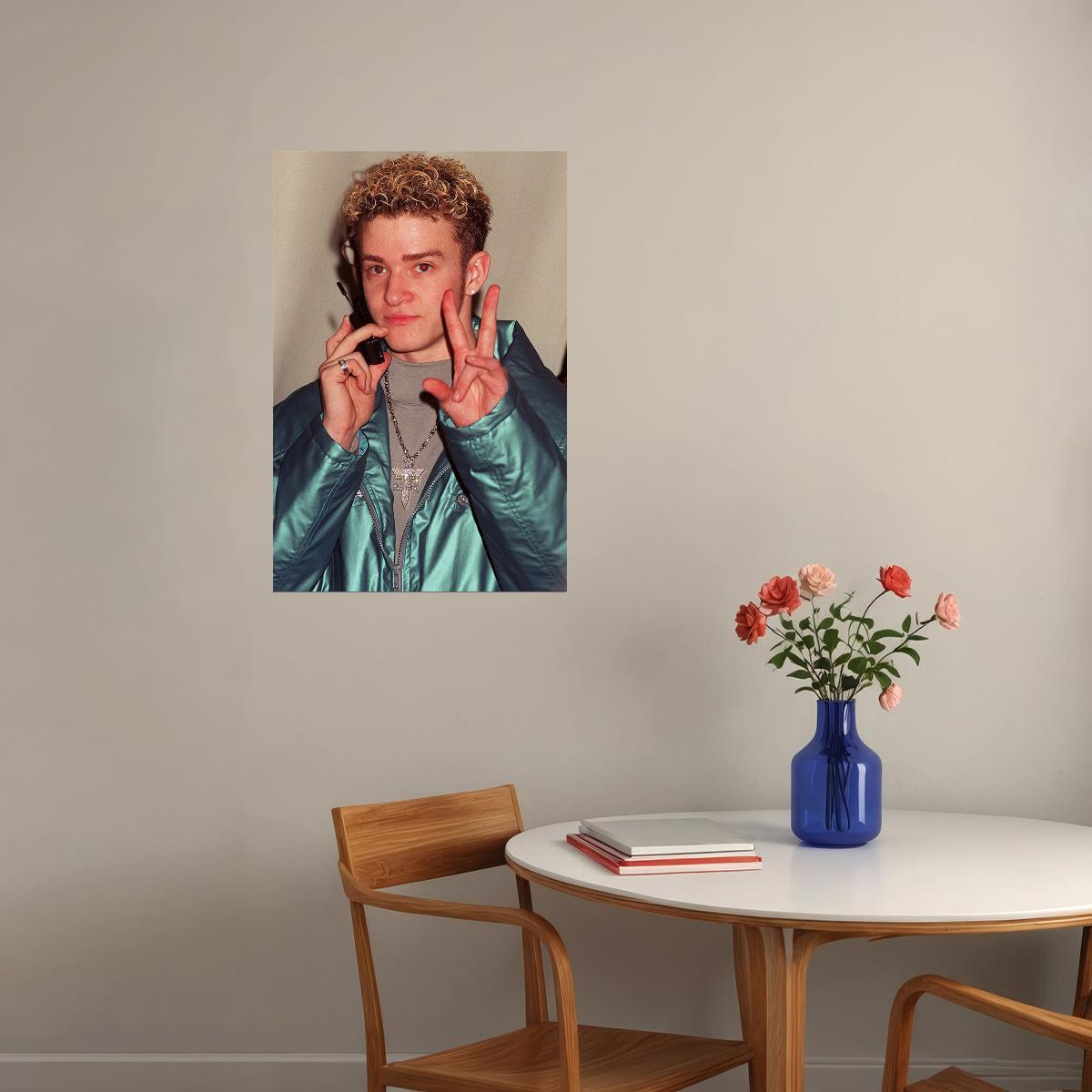 Justin Timberlake N Sync Music Group Poster Wall Art Print Home Wall Decor