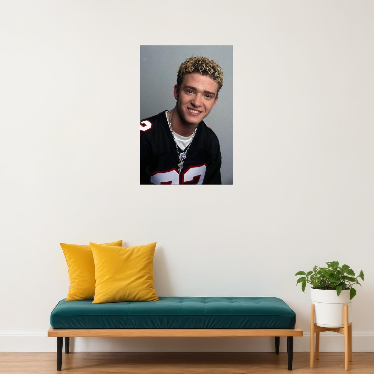 Justin Timberlake N Sync Music Band Poster Wall Art Print Home Wall Decor