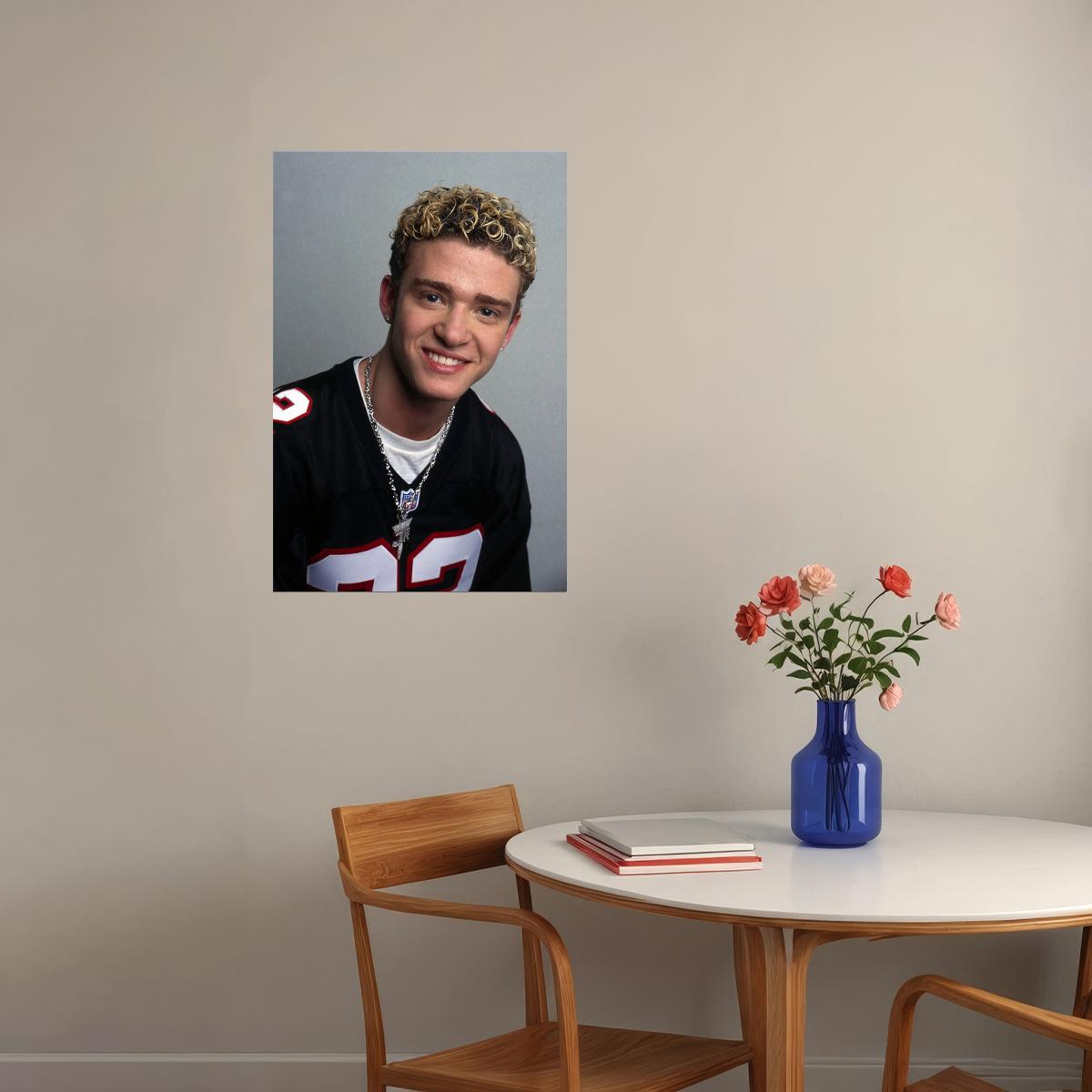 Justin Timberlake N Sync Music Band Poster Wall Art Print Home Wall Decor