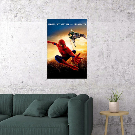 Spider Man Movie Action Fantasy Poster Wall Art Print Home Wall Decor