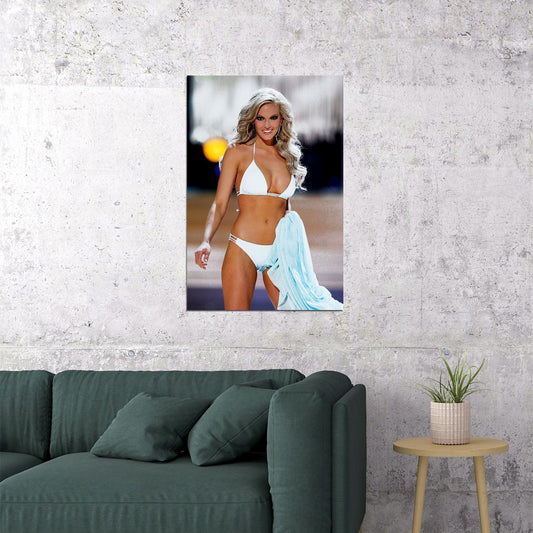 Brittany Bikini Fan Club America Poster Wall Art Print Home Wall Decor