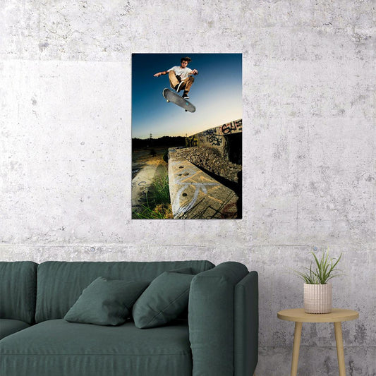 Skateboarding A Grind Is A Terrible Poster Wall Art Print Home Wall Decor