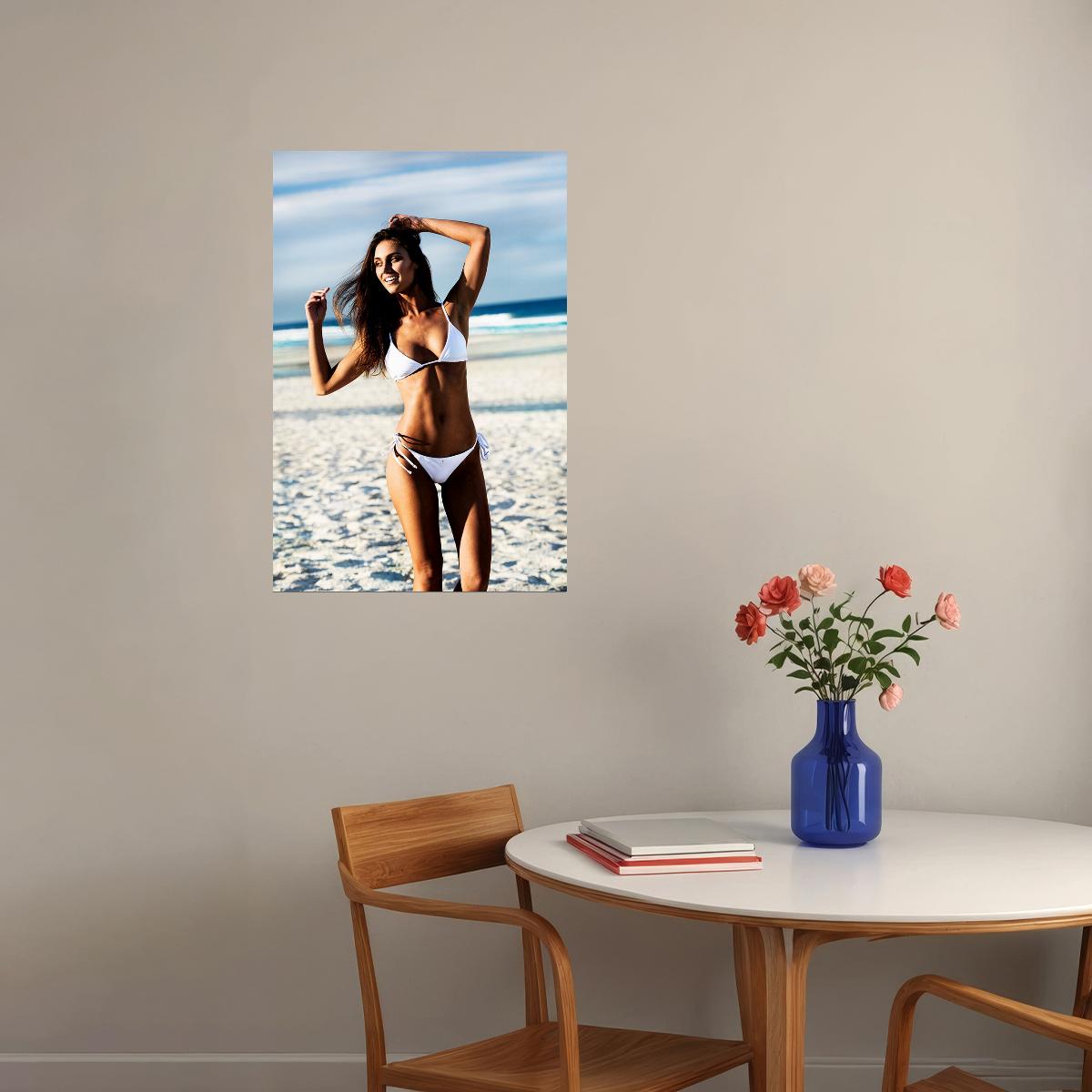 Sexy Female Model Hot Steph Poster Wall Art Print Home Wall Decor