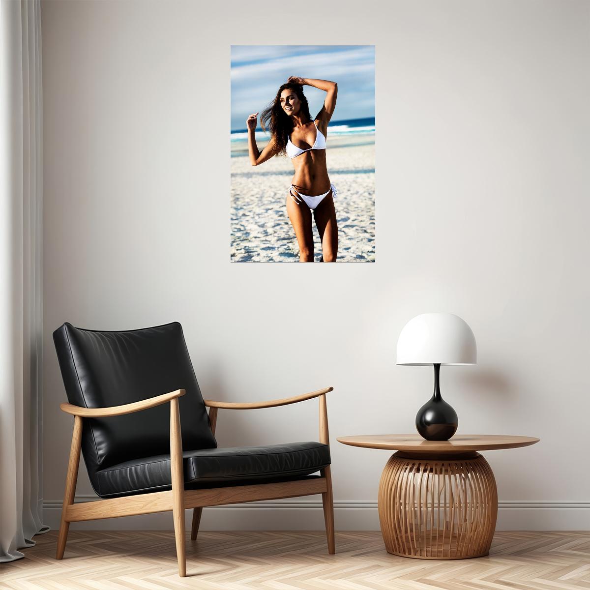 Sexy Female Model Hot Steph Poster Wall Art Print Home Wall Decor