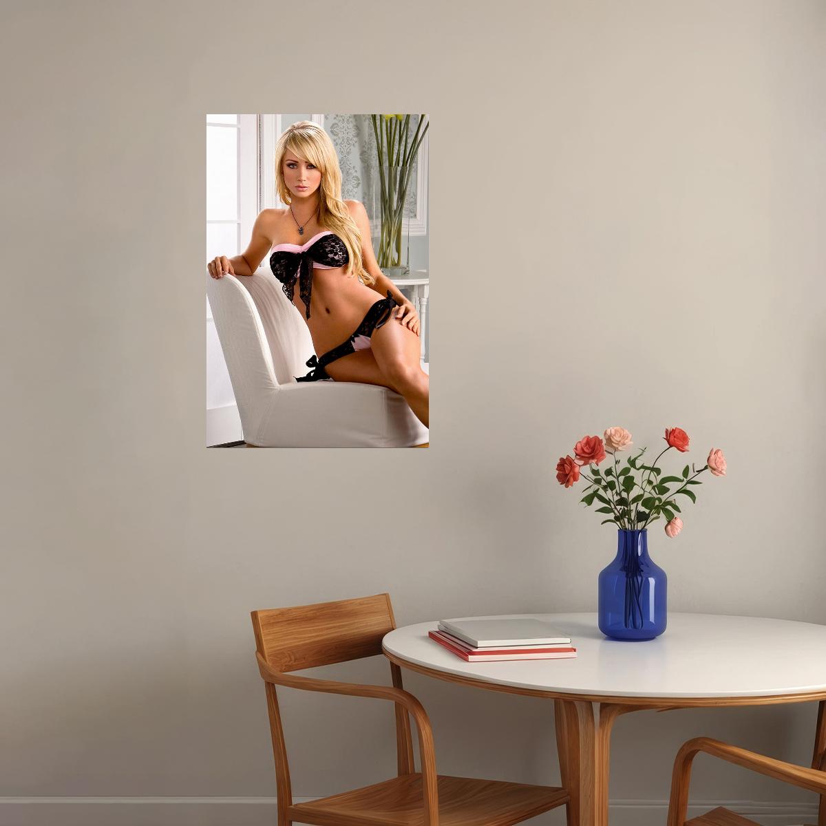 Sara Underwood Sexy Woman Model Poster Wall Art Print Home Wall Decor