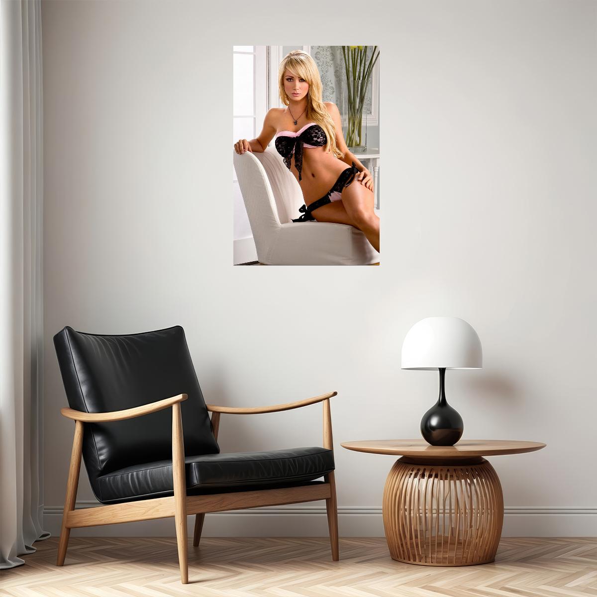 Sara Underwood Sexy Woman Model Poster Wall Art Print Home Wall Decor