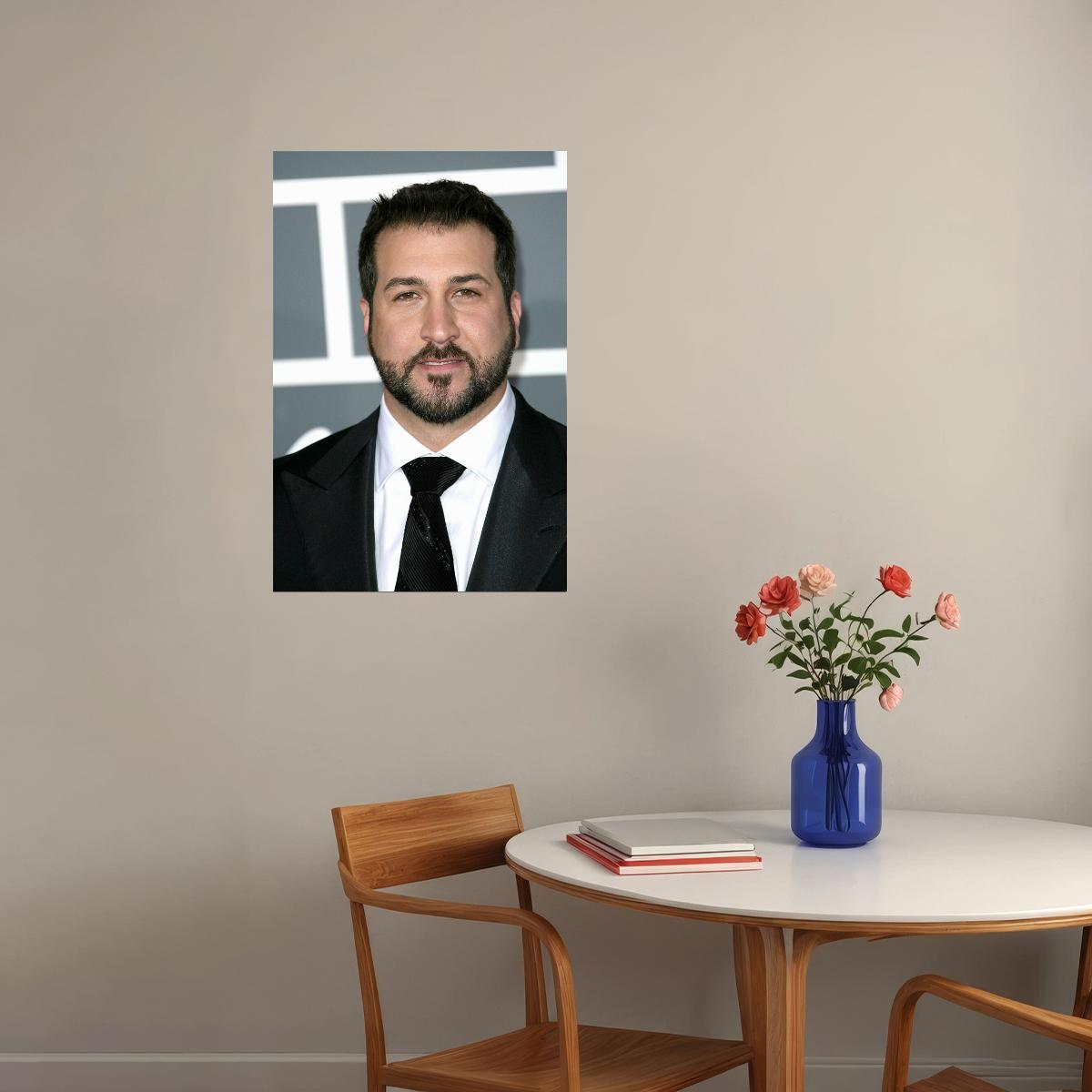 N Sync Joey Fatone Musician Poster Wall Art Print Home Wall Decor