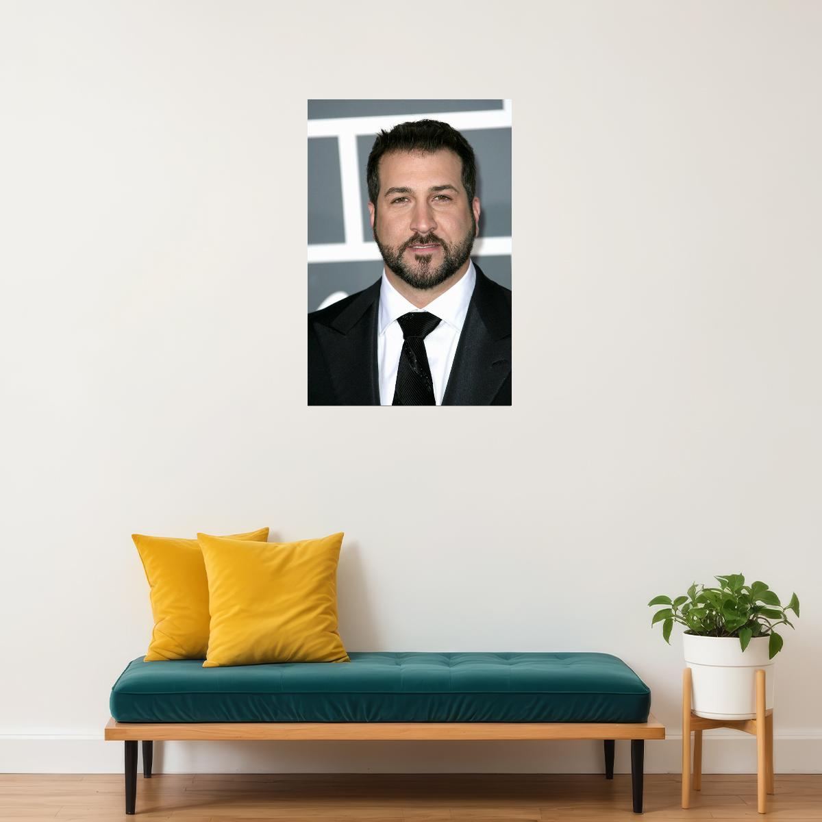 N Sync Joey Fatone Musician Poster Wall Art Print Home Wall Decor