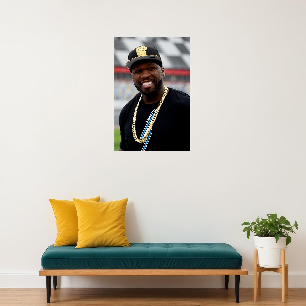 50 Cent Legend Rapper Musician Poster Wall Art Print Home Wall Decor