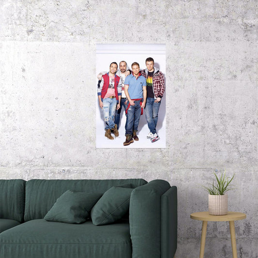 Backstreet Boys Music Group Poster Wall Art Print Home Wall Decor