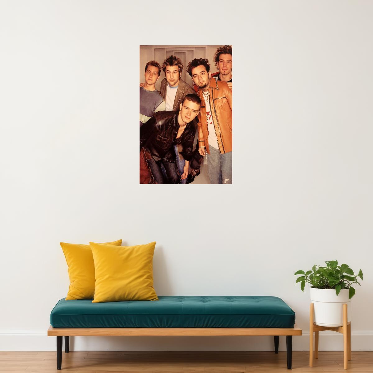 Joey N Sync Music Rock Band Poster Wall Art Print Home Wall Decor