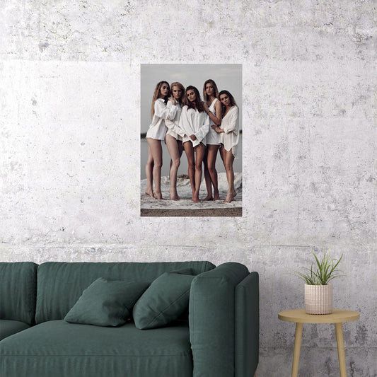 California Girls Female Sexy Models Poster Wall Art Print Home Wall Decor