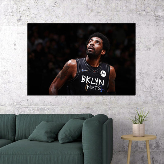 Irving 11 Brooklyn Basketball Player Sports Poster Wall Art Print Home Wall Decor