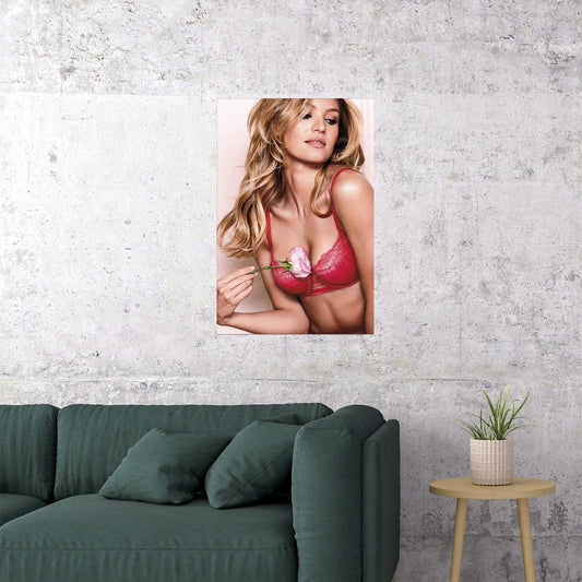 Candice Swanepoel Celebrity Sexy Model Artist Poster Wall Art Print Home Wall Decor