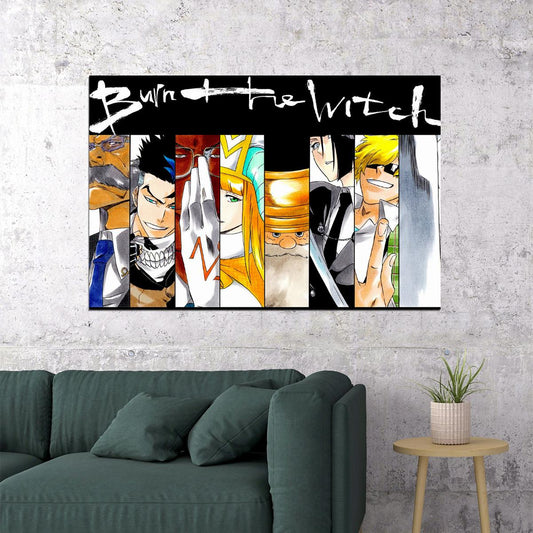 Burn The Witch Fight Beauty Girl Japan Anime Poster Wall Art Print Home Wall Decor