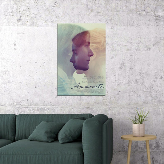 Ammonite Girl Love Winslet Movie Romance Poster Wall Art Print Home Wall Decor