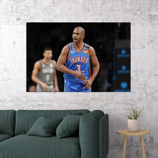 Chris Paul Oklahoma Basketball Star Poster Wall Art Print Home Wall Decor