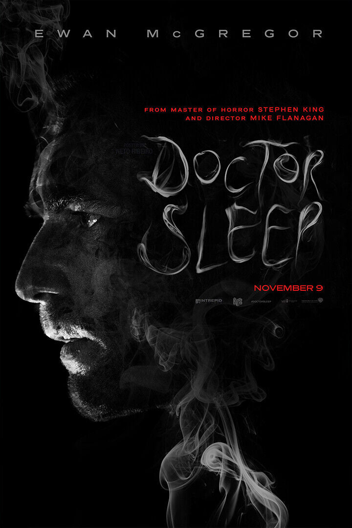 Doctor Sleep Ewan Mcgregor Horror Hot Movie Poster Wall Art Print Home Wall Decor