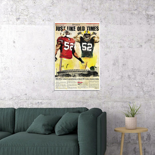 San Francisco Great Team Sports Poster Wall Art Print Home Wall Decor