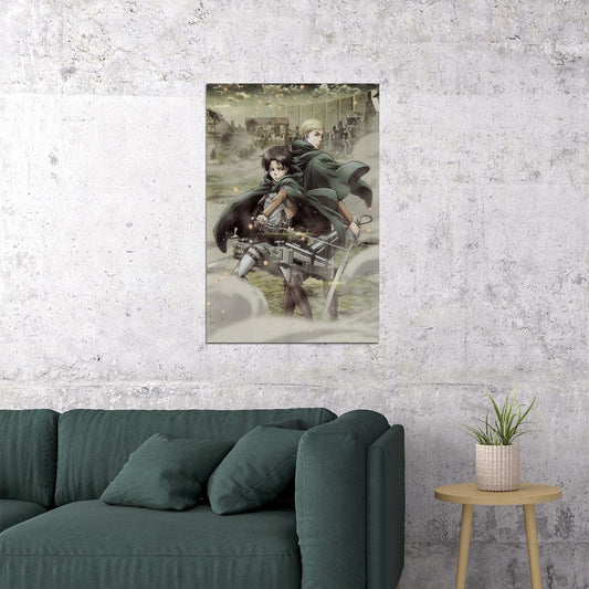 Attack On Titan Season 4 Big Man Japan Anime Poster Wall Art Print Home Wall Decor