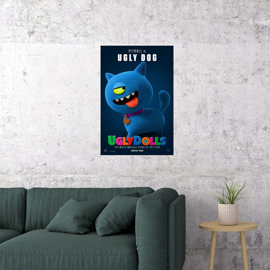 Ugly Dolls Adventure Musical Animation Movie Poster Wall Art Print Home Wall Decor