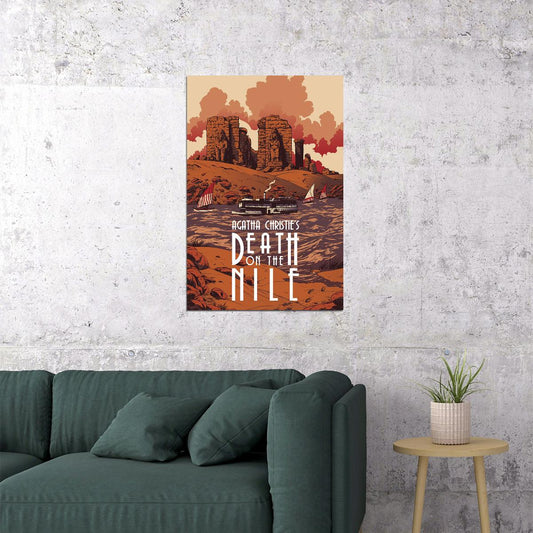 Death On The Nile Emma Mackey Movie Poster Wall Art Print Home Wall Decor