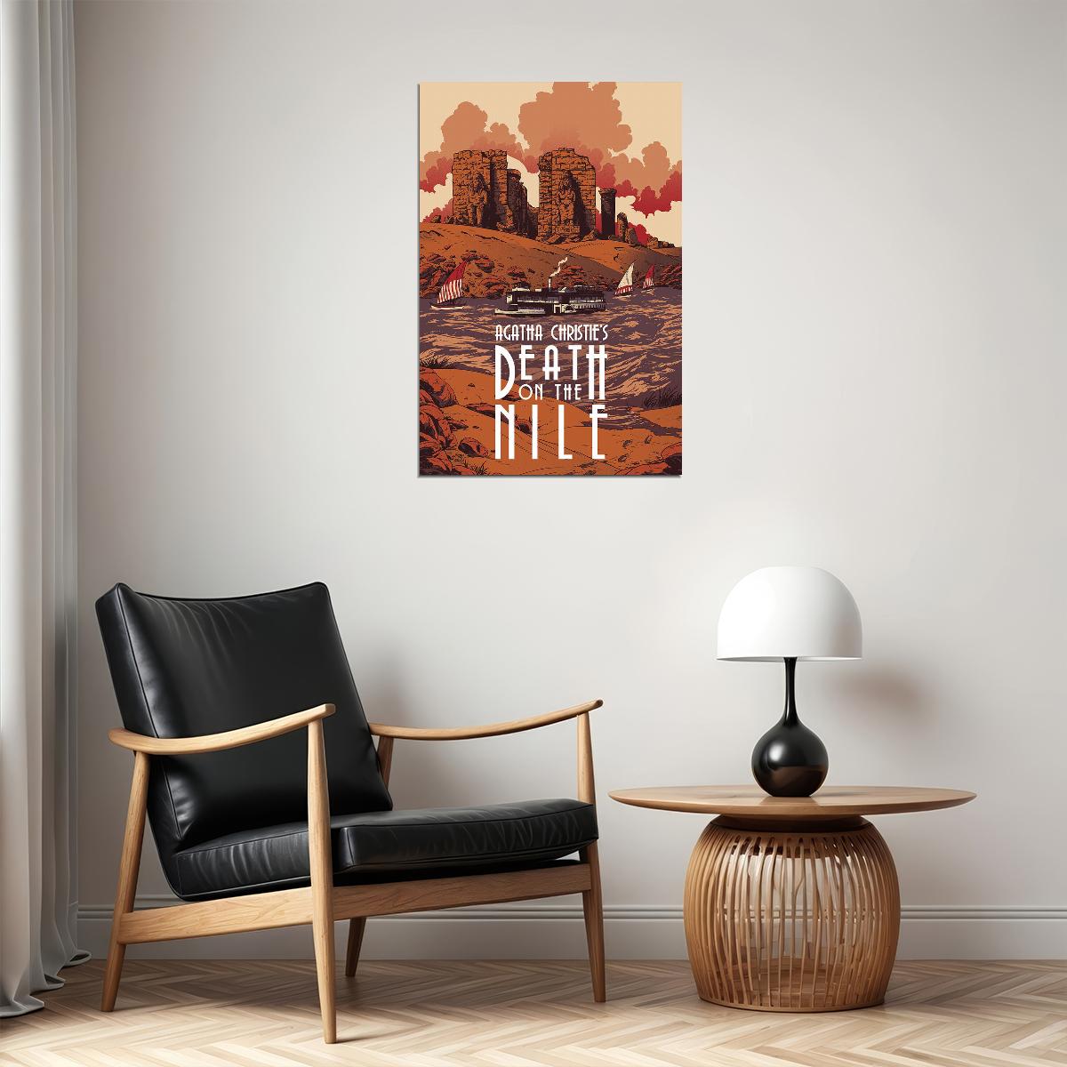 Death On The Nile Emma Mackey Movie Poster Wall Art Print Home Wall Decor