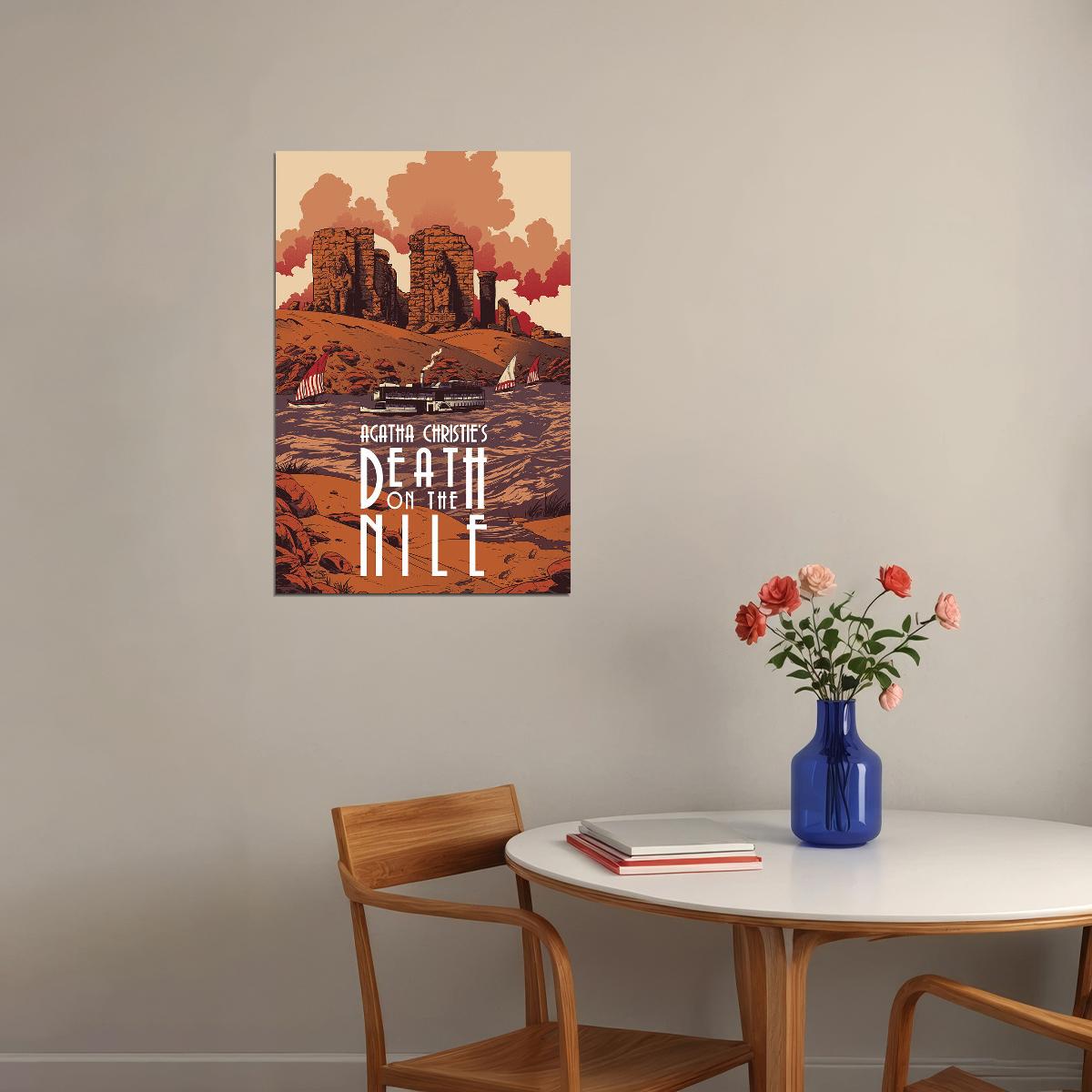 Death On The Nile Emma Mackey Movie Poster Wall Art Print Home Wall Decor