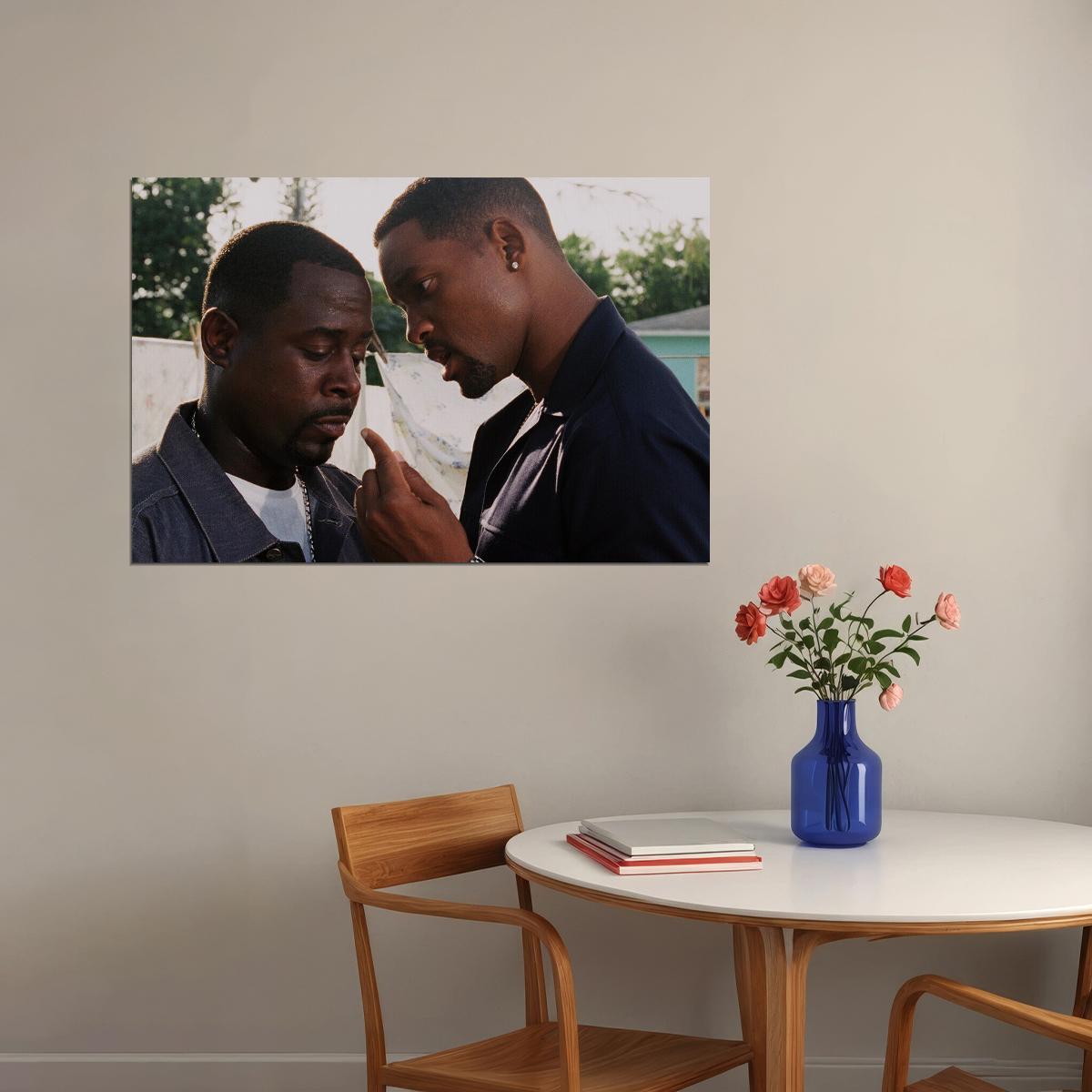 Bad Boys 2 Will Smith Fight Hot Movie Poster Wall Art Print Home Wall Decor