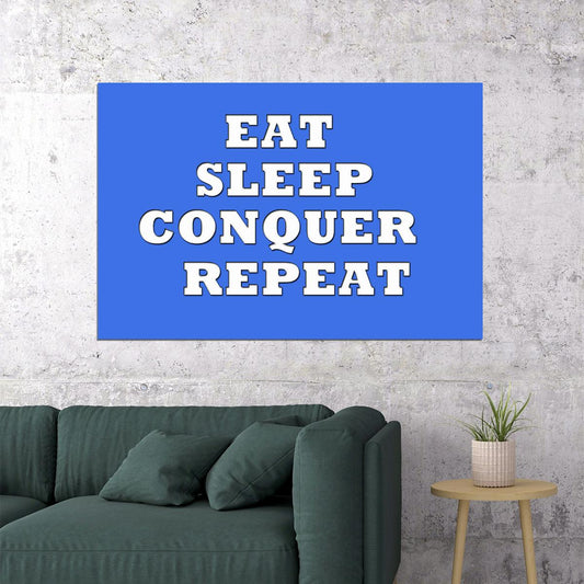 Gym Body Building Keep Exercise Work Out Poster Wall Art Print Home Wall Decor
