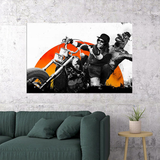 Norman Mark Reedus Ride Poster Wall Art Print Home Wall Decor