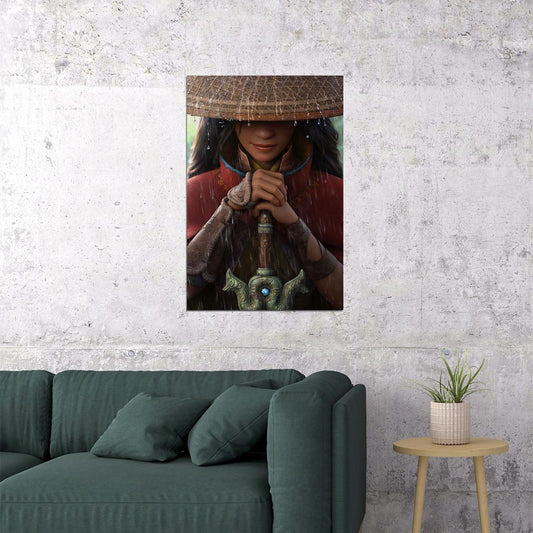Raya And The Last Dragon Adventure Movie Poster Wall Art Print Home Wall Decor