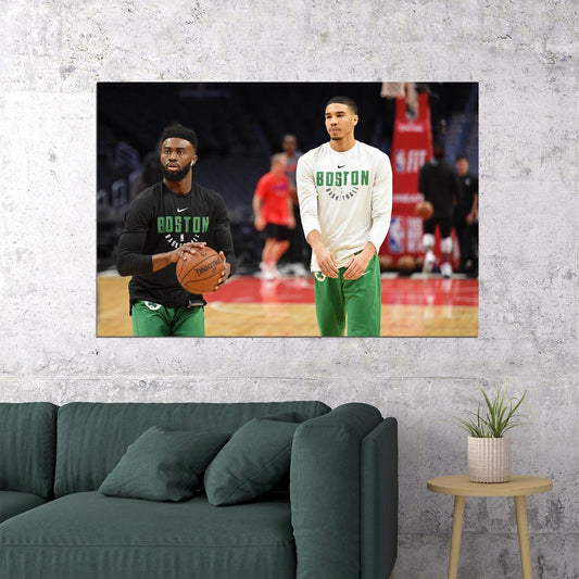 Jaylen Brown Boston Basketball Poster Wall Art Print Home Wall Decor