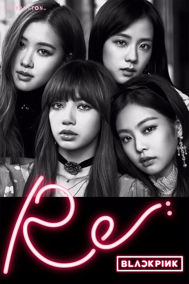 Poster - Black Pink Jennie Rose Lisa Jisoo Kpop Idol Poster Wall