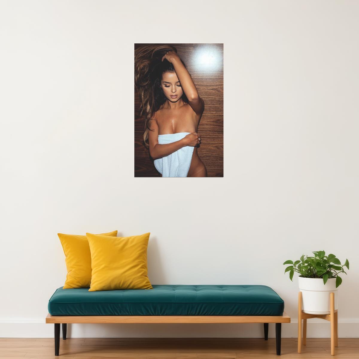 Demi Rose Hot Sexy Beauty Girl Model Poster Wall Art Print Home Wall Decor