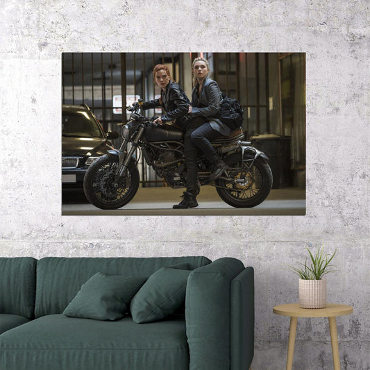 Black Widow Super Hero Natasha Romanoff Movie Poster Wall Art Print Home Wall Decor