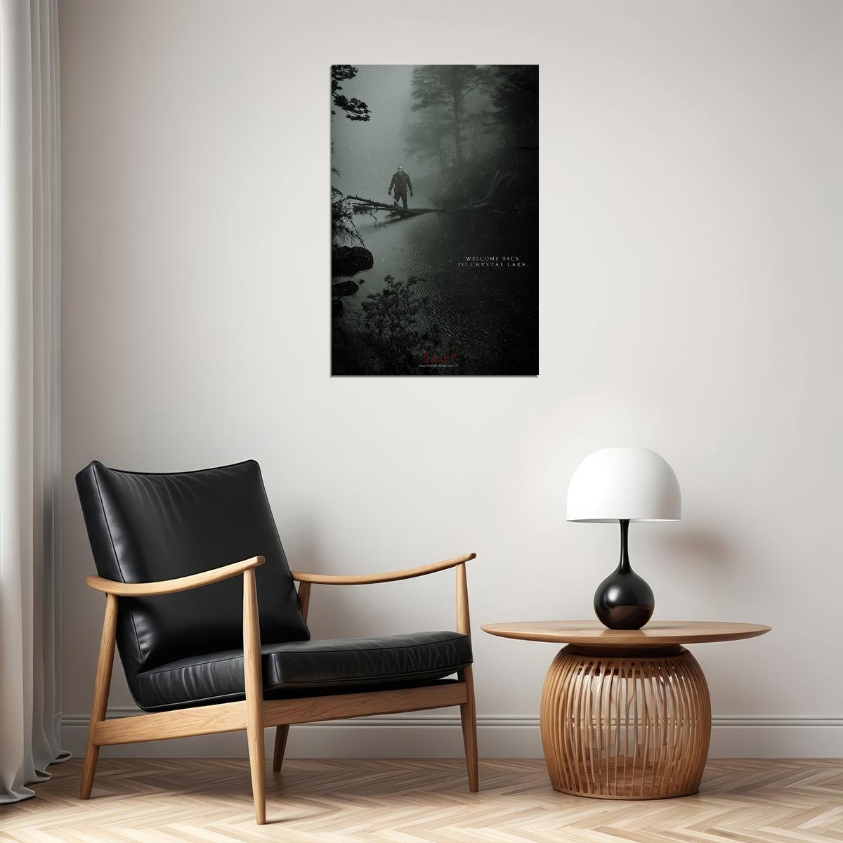 Friday The 13th Usa Horror Thriller Movie Poster Wall Art Print Home Wall Decor