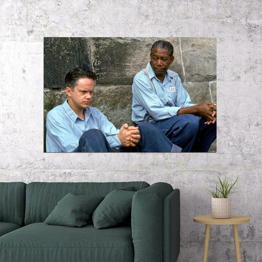 The Shawshank Redemption Andy Dufresne Movie Poster Wall Art Print Home Wall Decor