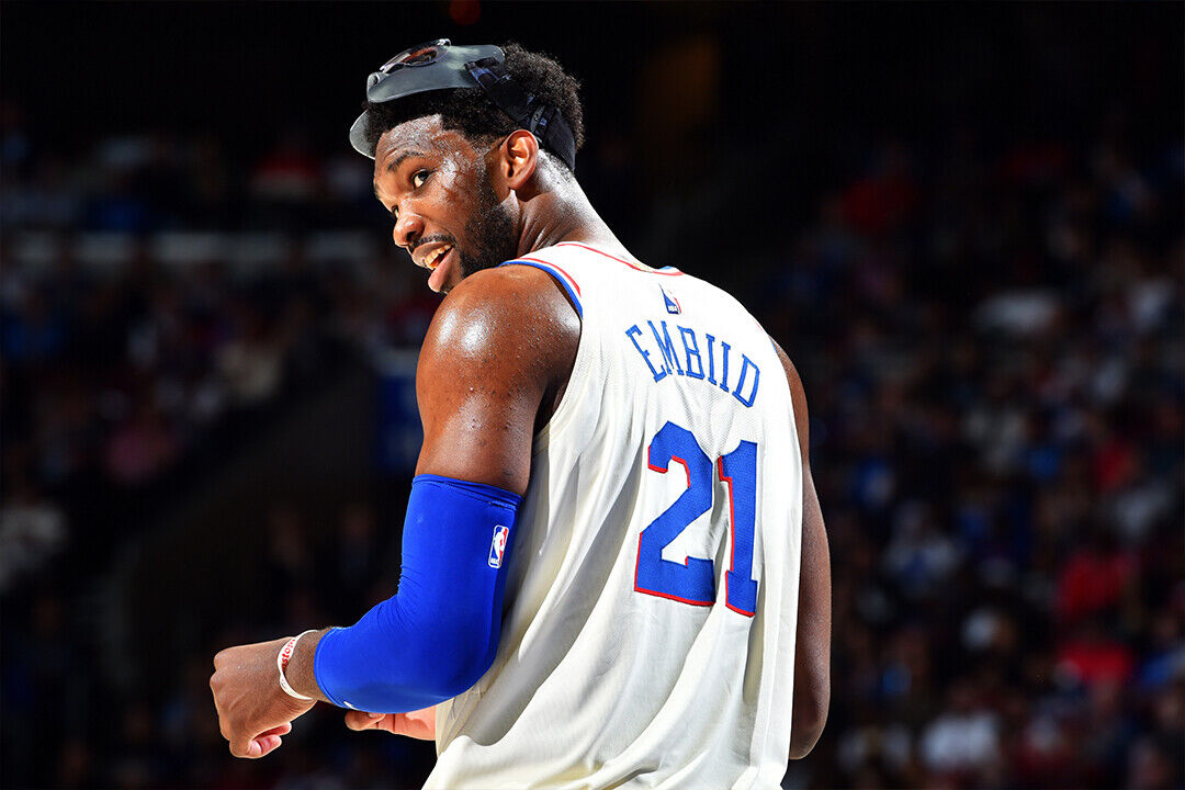 Joel Embiid Philadelphia Basketball Star Poster Wall Art Print Home Wall Decor