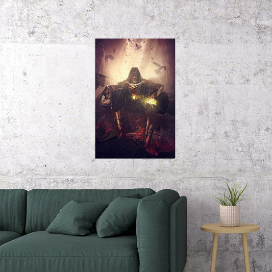 Black Adam Dc Super Hero Dwayne Johnson Movie Poster Wall Art Print Home Wall Decor