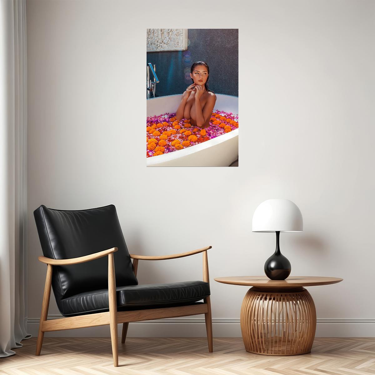 Demi Rose Hot Sexy Beauty Girl Model Artist Poster Wall Art Print Home Wall Decor