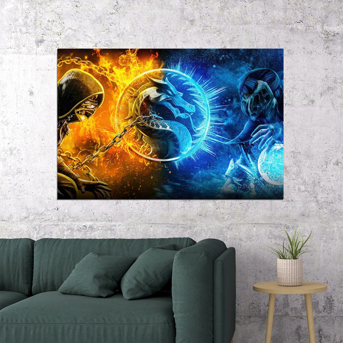 Mortal Fight Hiroyuki Sanada Joe Movie Poster Wall Art Print Home Wall Decor