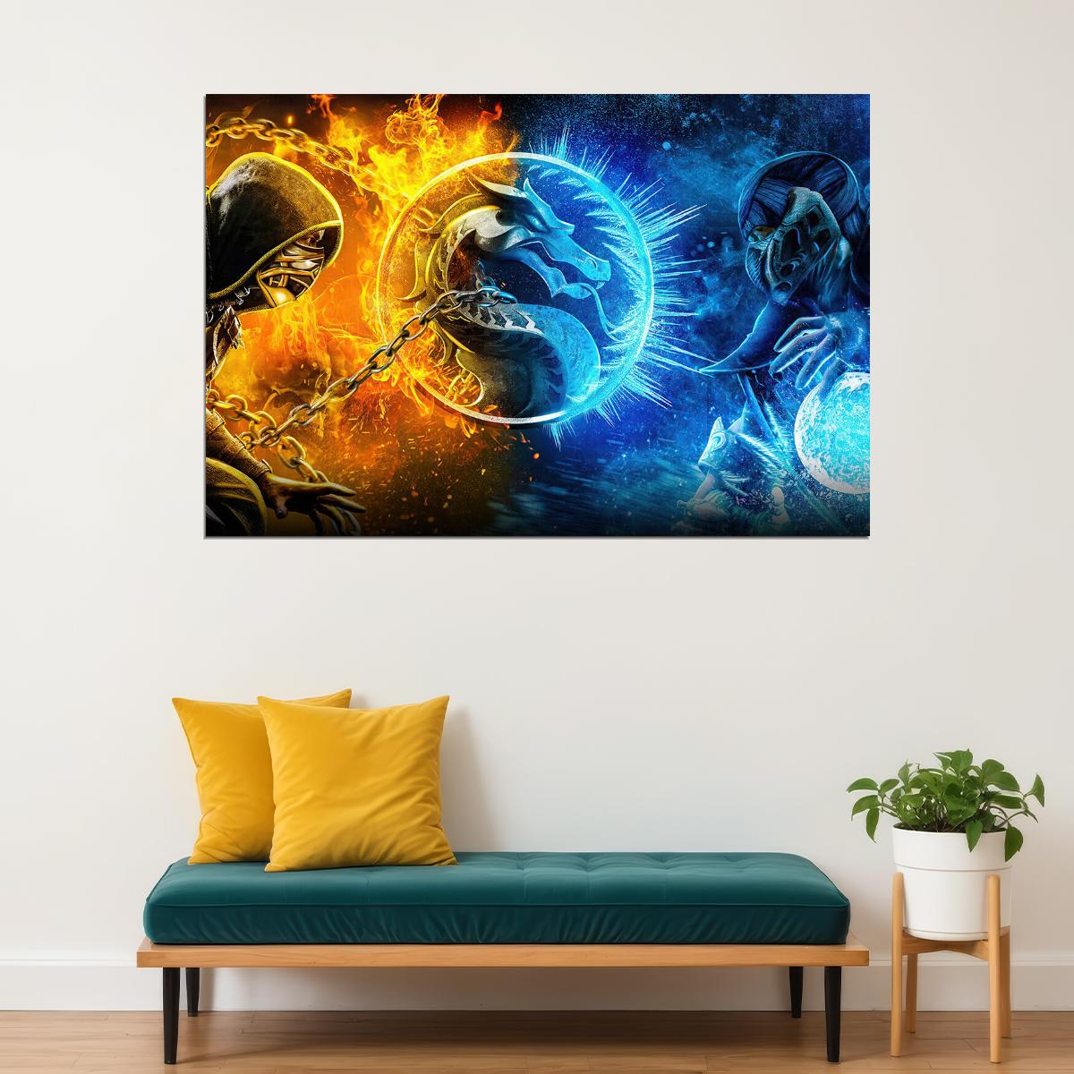 Mortal Fight Hiroyuki Sanada Joe Movie Poster Wall Art Print Home Wall Decor