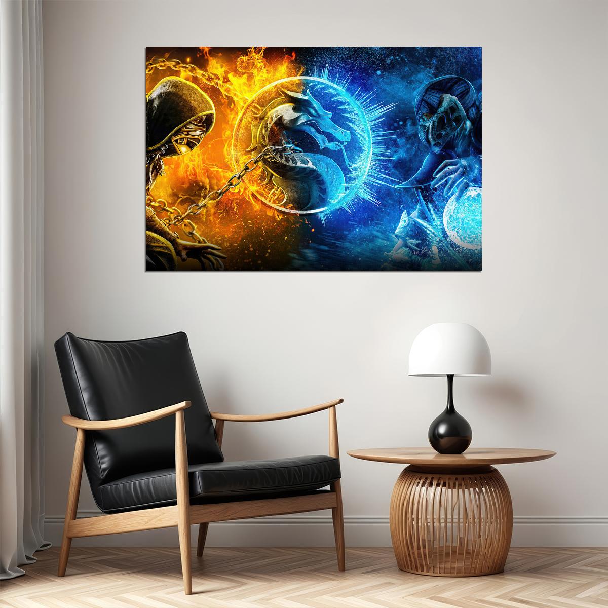 Mortal Fight Hiroyuki Sanada Joe Movie Poster Wall Art Print Home Wall Decor