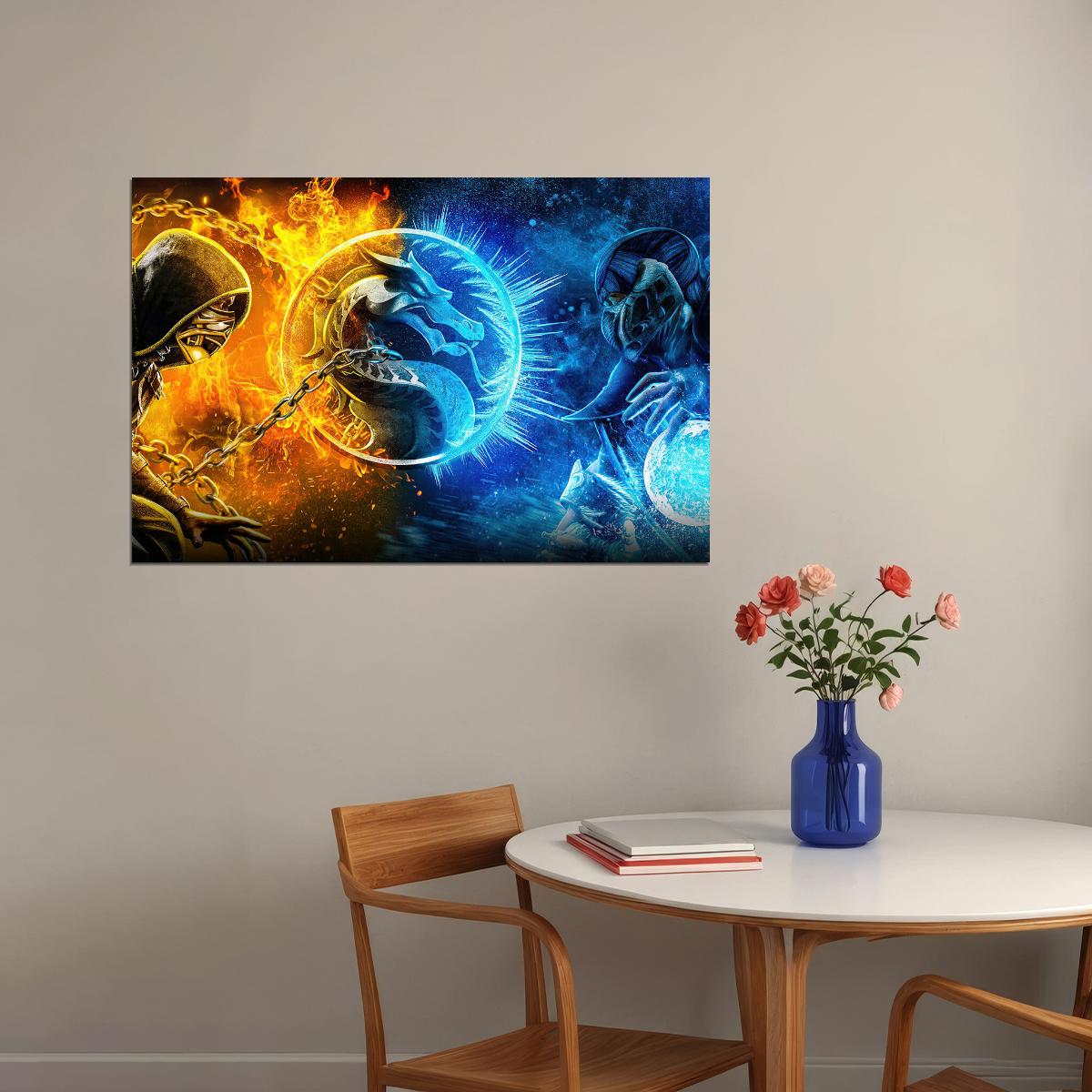 Mortal Fight Hiroyuki Sanada Joe Movie Poster Wall Art Print Home Wall Decor