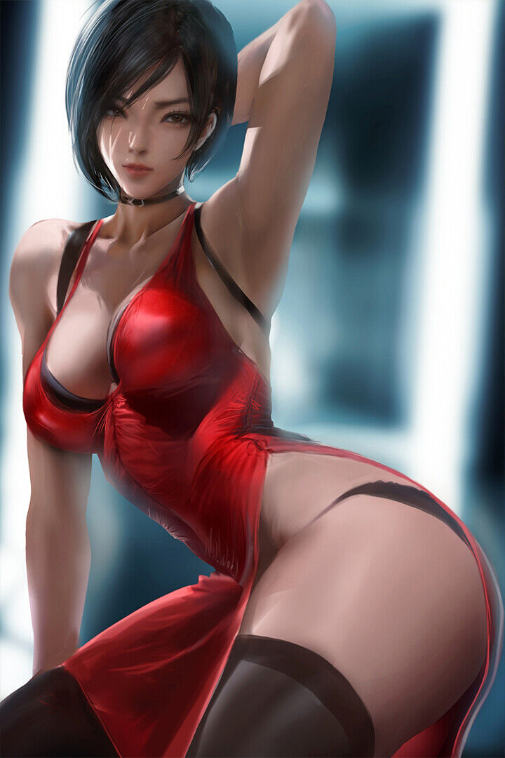 Resident Evil 2019 Ada Wong Biohazard Game Poster Wall Art Print Home Wall Decor