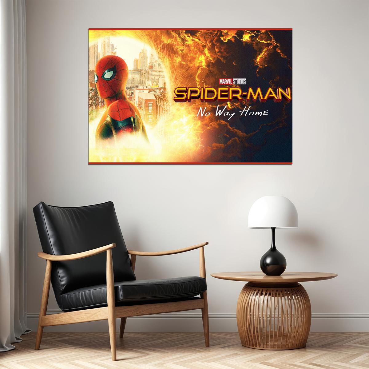 Spiderman No Way Home Super Hero Movie Poster Wall Art Print Home Wall Decor